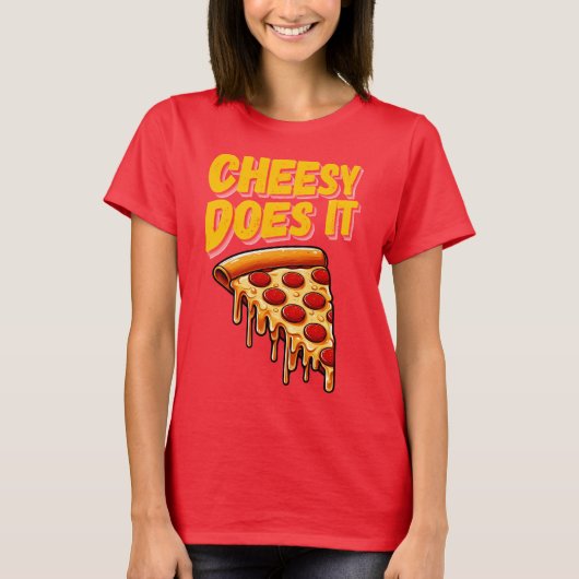 Cheesy doet het t-shirt (Voorkant)