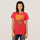 Cheesy doet het t-shirt (Voorkant volledig)