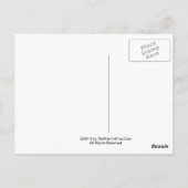 Cheesy Doodle-Tini Martini Recipe Briefkaart (Achterkant)