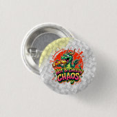 Cheesy Dragon Delight Ronde Button 3,2 Cm (Voorkant /achterkant)