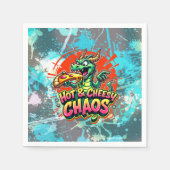 Cheesy Dragon Delight Servet (Voorkant)