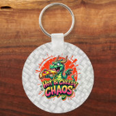 Cheesy Dragon Delight Sleutelhanger (Voorkant)