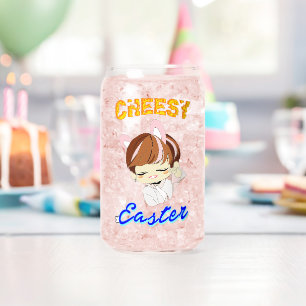 Cheesy Easter Blikvorm Glas