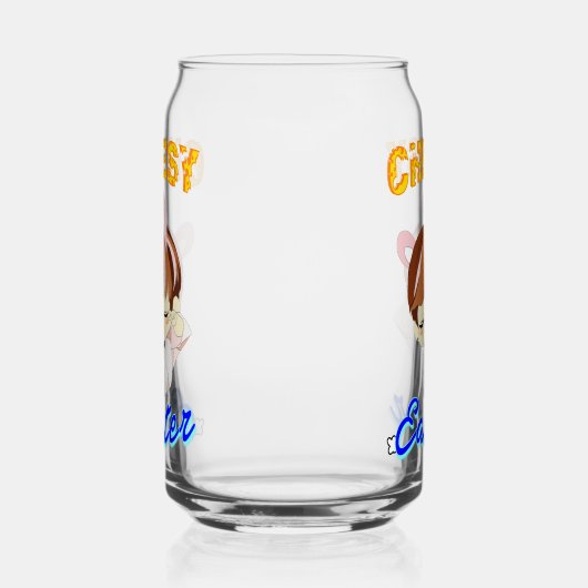 Cheesy Easter Blikvorm Glas (Rechts)