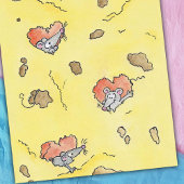 Cheesy Hearts Valentijnsdag Feestdagenkaart