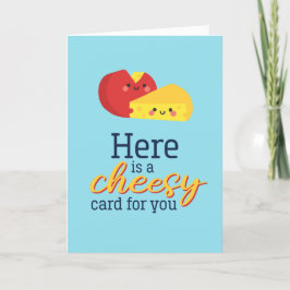 Cheesy Kaart Cute Cheese Pun Funny Valentijnsdag