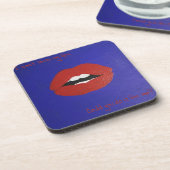 Cheesy Lines for Valentine's Coaster Bier Onderzetter (Linkerzijde)