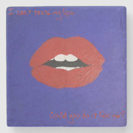 Cheesy Lines for Valentine's Coaster Stenen Onderzetter