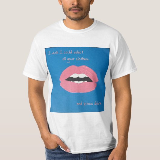 Cheesy Lines for Valentine's T-shirt (Voorkant)