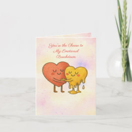 Cheesy Love & Laughs – Funny Greeting Card Kaart