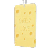 "Cheesy Love" Schattig Aangepast kaashart Luchtverfrisser (Links)