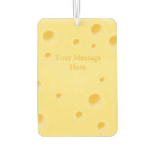 "Cheesy Love" Schattig Aangepast kaashart Luchtverfrisser (Achterkant)