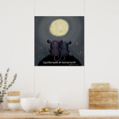 Cheesy Moon Poster (Keuken)