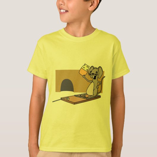 Cheesy Mouse T shirt (Voorkant)