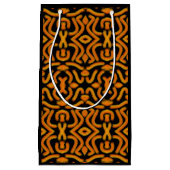 Cheesy Noodle Doodle Art Mirrored Image Pattern Klein Cadeauzakje (Voorkant)