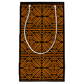Cheesy Noodle Doodle Art Symmetrical Lined Pattern Klein Cadeauzakje (Voorkant)