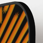 Cheesy Noodle Doodle Art Symmetrical Lined Pattern Pickleball Paddle (Links Detail)