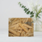 Cheesy Pasta Briefkaart (Staand voorkant)