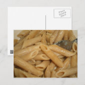 Cheesy Pasta Briefkaart (Voorkant / Achterkant)