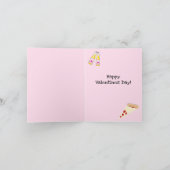 Cheesy Pickup Line Pizza Valentijn Feestdagen Kaart (Binnen)