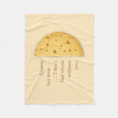  Cheesy Romantic Message Trompe L'oeil Fleece Deken (Voorkant)
