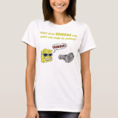 Cheesy Say Cheese T-shirt (Voorkant)