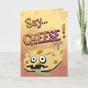 Cheesy Verjaardag Kaart! Kaart