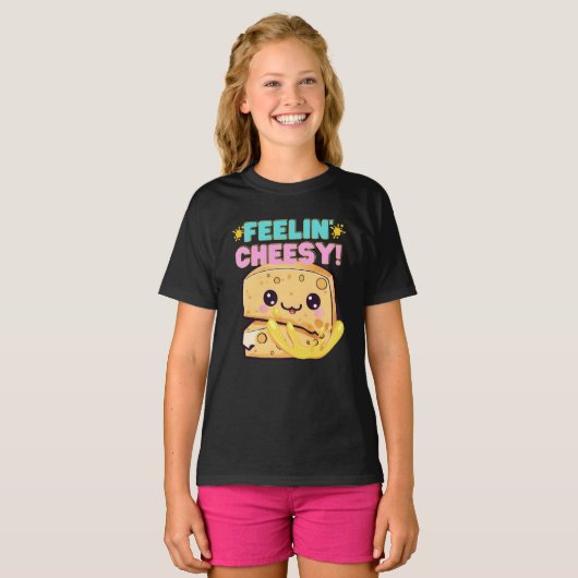 Cheesy voelen t-shirt (Voorkant volledig)