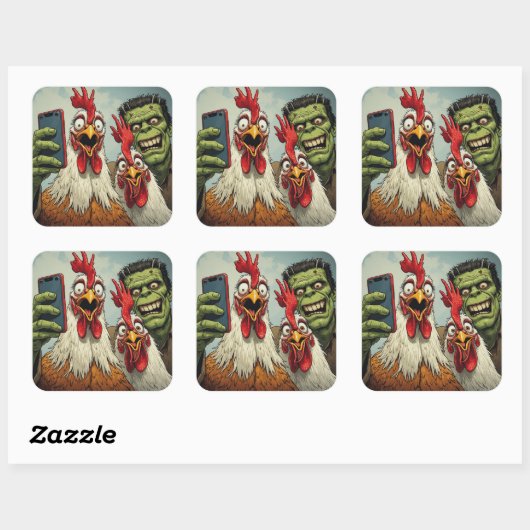 "Cheesys Posen With Frank" Sticker Sheet (Vel)