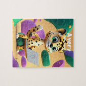 Cheeta leest e-mail legpuzzel (Horizontaal)