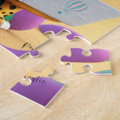 Cheeta leest e-mail legpuzzel (Zijkant)