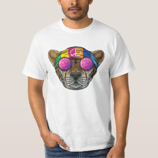 Cheeta Liefde Vredesbord jaren '70 T-shirt