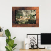 Cheeta Poster (Thuiskantoor)