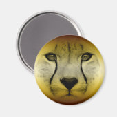 CHEETAGEZICHT MAGNEET (Voorkant / Achterkant)