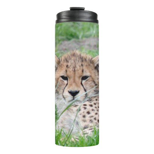 Cheetah 002 thermosbeker (Voorkant)