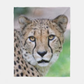 Cheetah 009 fleece deken (Voorkant)