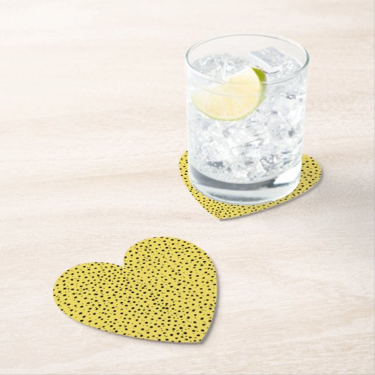 Cheetah Afdrukken in natuurlijke kleur Kartonnen Onderzetters (Insitu)