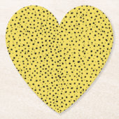 Cheetah Afdrukken in natuurlijke kleur Kartonnen Onderzetters (Voorkant)