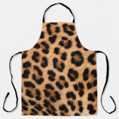 Cheetah afdrukstructuur schort (Voorkant)