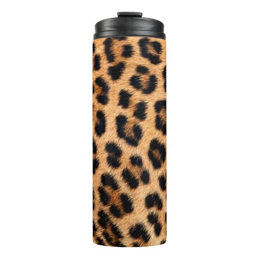 Cheetah afdrukstructuur thermosbeker (Voorkant)