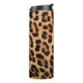 Cheetah afdrukstructuur thermosbeker (Gedraaid links)