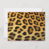 cheetah-afdrukuitnodiging kaart (Achterkant)
