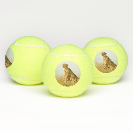 Cheetah african wild animal Big Cat foto Tennisballen (Multi)