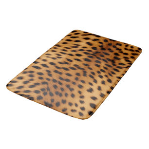 Cheetah Animal Fur Badmat