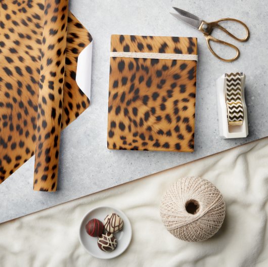 Cheetah Animal Fur Cadeaupapier (Crafts)