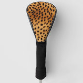 Cheetah Animal Fur Golfheadcover (Voorkant)