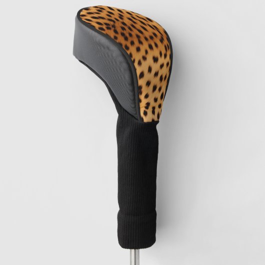 Cheetah Animal Fur Golfheadcover (Schuin)