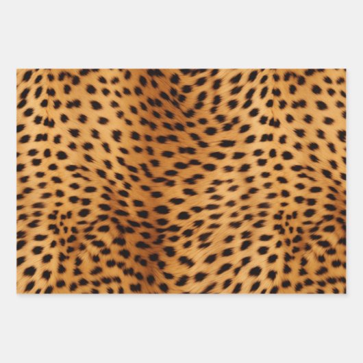 Cheetah Animal Fur Inpakpapier Vel (Voorkant)
