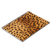 Cheetah Animal Fur Notitieboek (Linkerzijde)