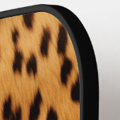 Cheetah Animal Fur Pickleball Paddle (Links Detail)